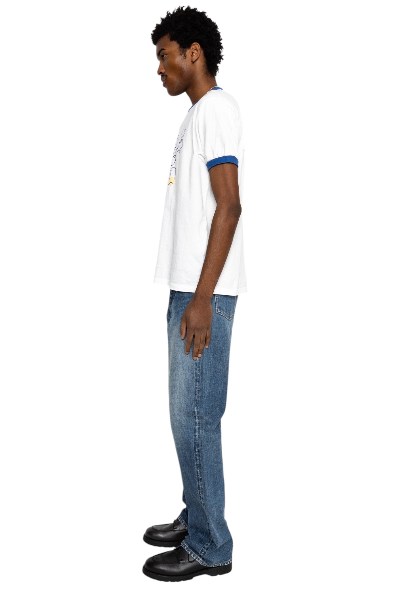 20/- Jersey RINGER T (Little Bear & Harmony) - Blue