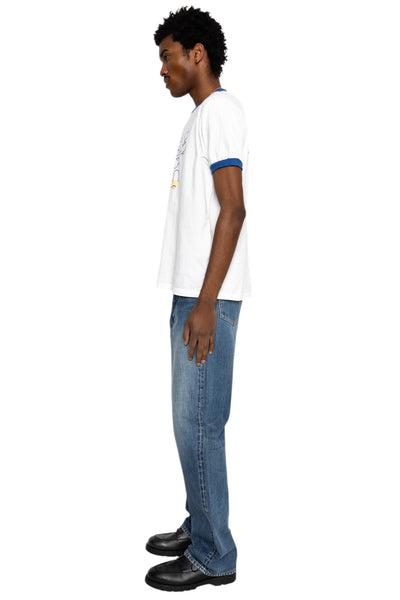 20/- Jersey RINGER T (Little Bear & Harmony) - Blue