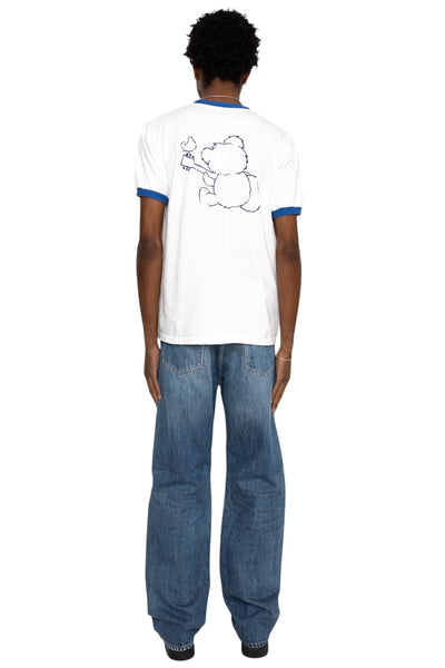20/- Jersey RINGER T (Little Bear & Harmony) - Blue