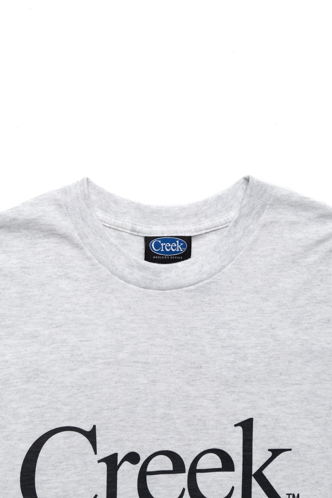 Creek Angler's Device Tee For Single Double x Blue in Green - Heather Grey