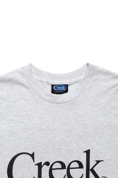 Creek Angler's Device Tee For Single Double x Blue in Green - Heather Grey