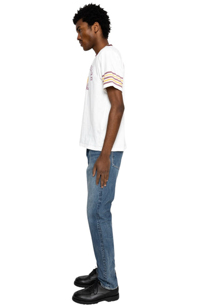 20/- Jersey RINGER T (College CAPITAL) - White