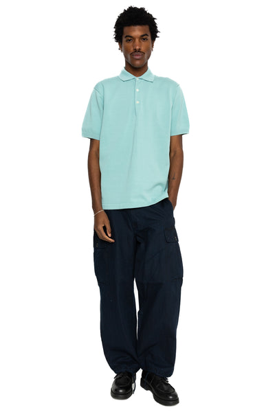 Knit Polo 12G - Turquoise