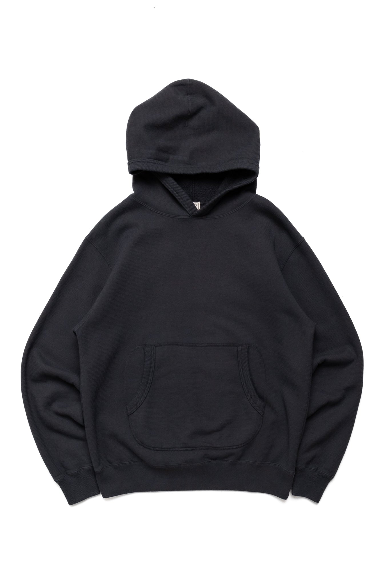 SZ Vintage Pinborder Knit Hoodie - A. Black