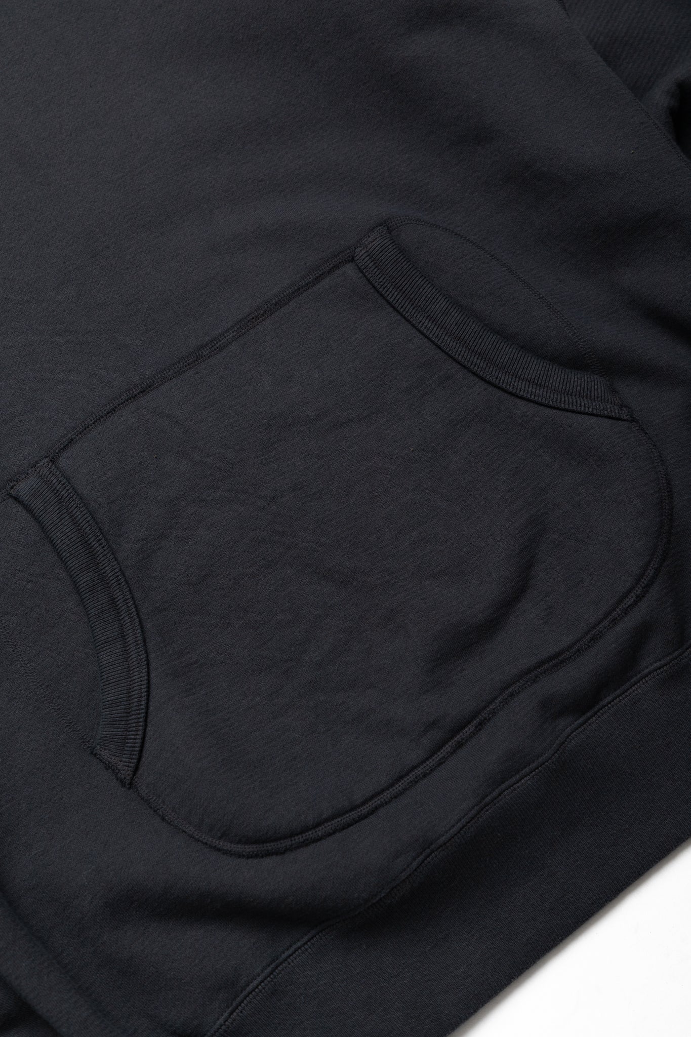 SZ Vintage Pinborder Knit Hoodie - A. Black
