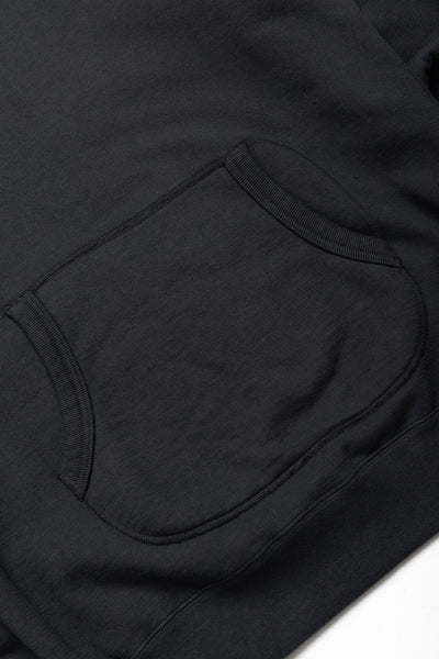 SZ Vintage Pinborder Knit Hoodie - A. Black