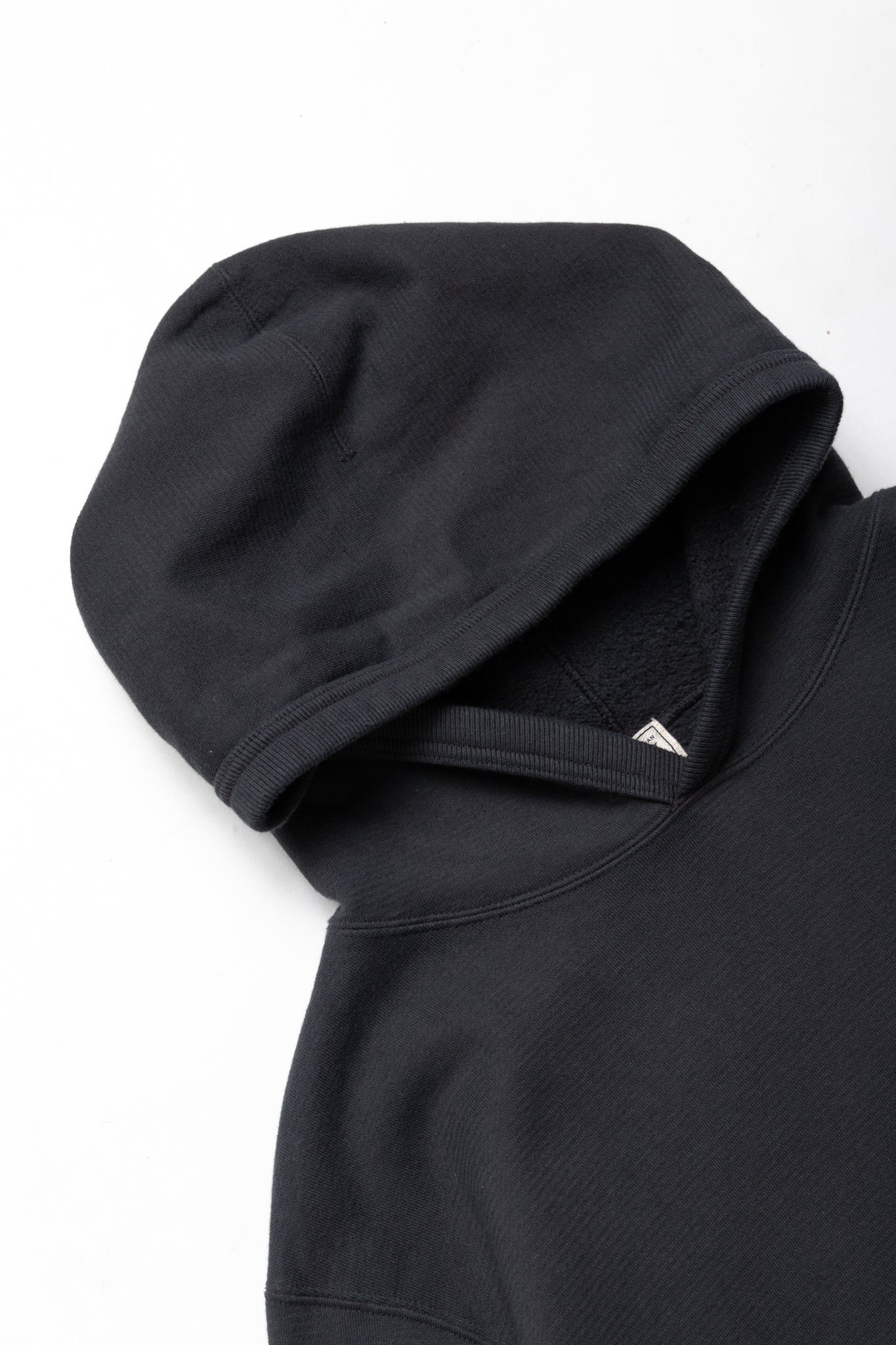 SZ Vintage Pinborder Knit Hoodie - A. Black