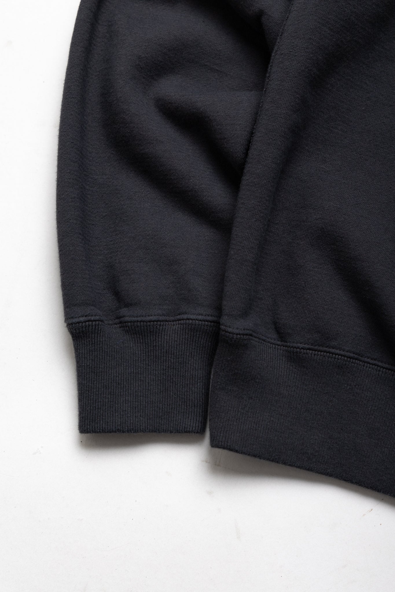 SZ Vintage Pinborder Knit Hoodie - A. Black