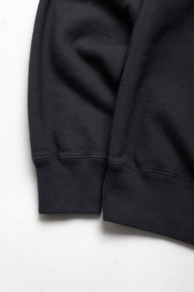 SZ Vintage Pinborder Knit Hoodie - A. Black