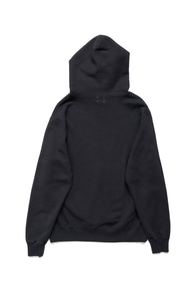 SZ Vintage Pinborder Knit Hoodie - A. Black