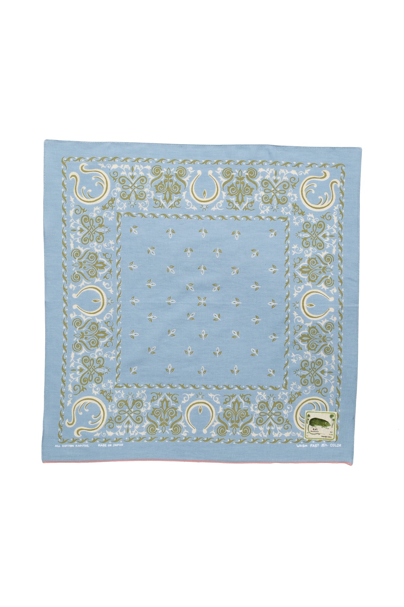 Fastcolor Selvedge Bandana (Antler NAJA) 20x20