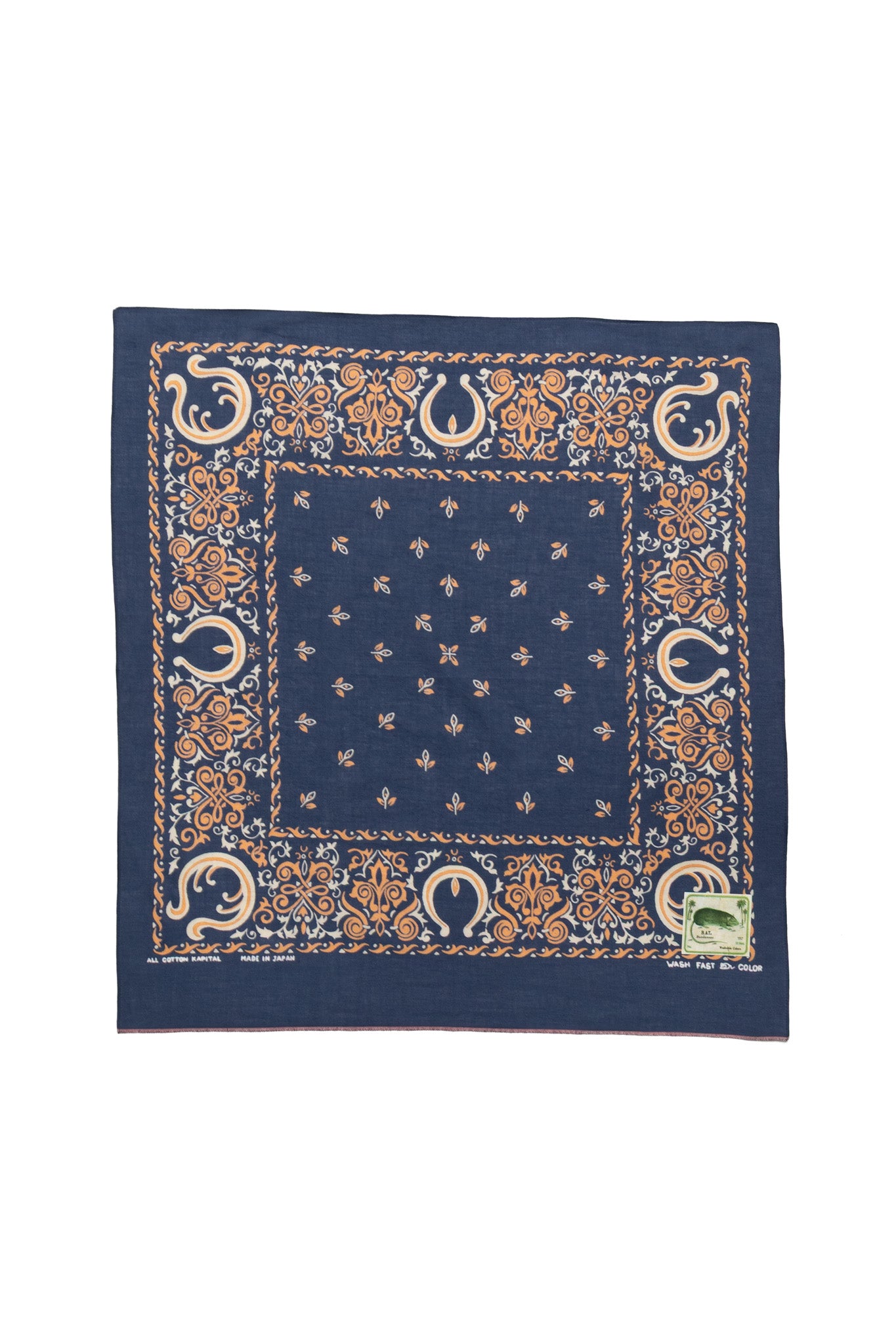 Fastcolor Selvedge Bandana (Antler NAJA) 20x20