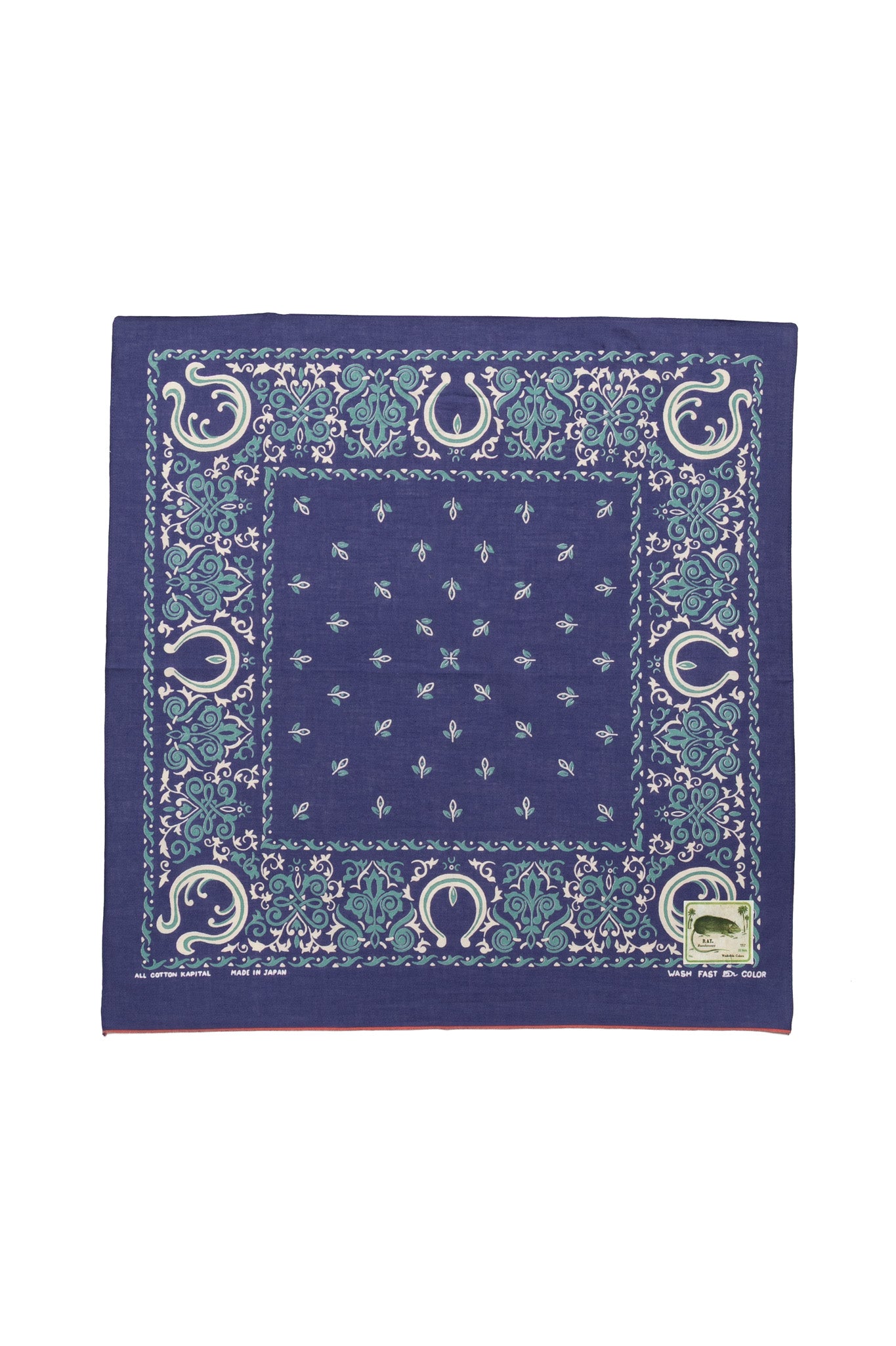 Fastcolor Selvedge Bandana (Antler NAJA) 20x20