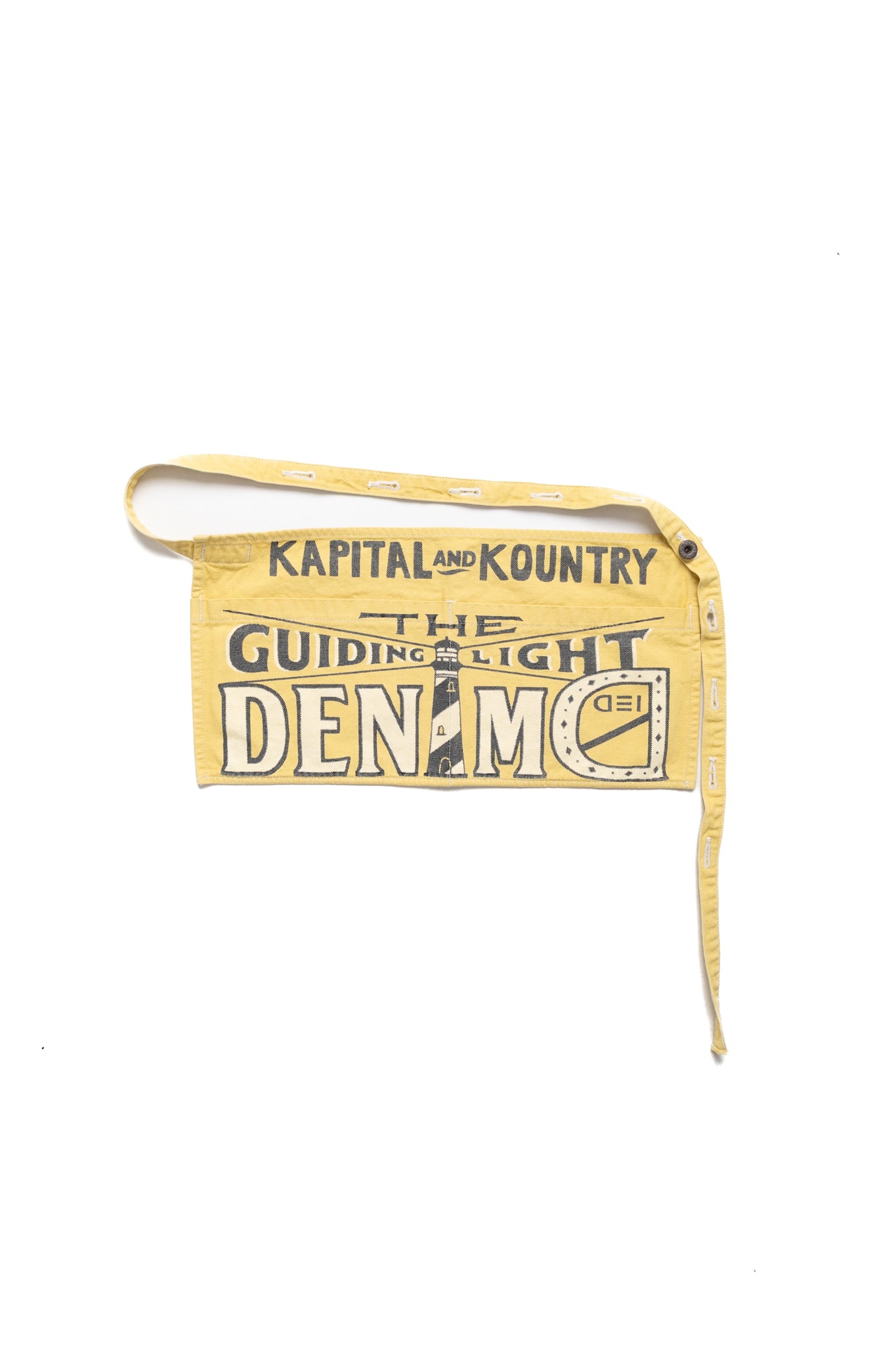 Canvas Short AD Apron (GUIDING LIGHTpt) - Light Yellow