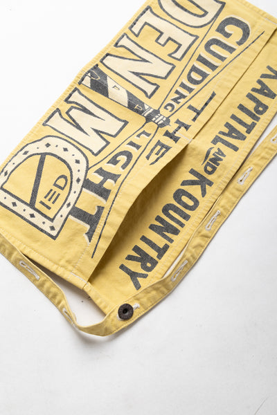 Canvas Short AD Apron (GUIDING LIGHTpt) - Light Yellow