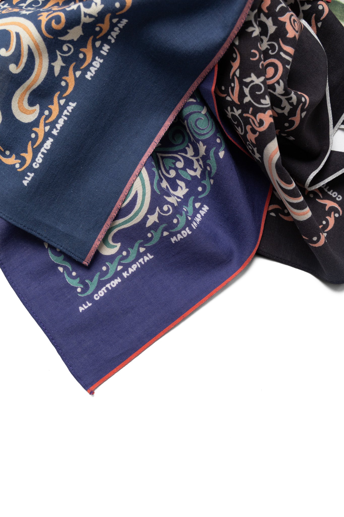 Fastcolor Selvedge Bandana (Antler NAJA) 20x20