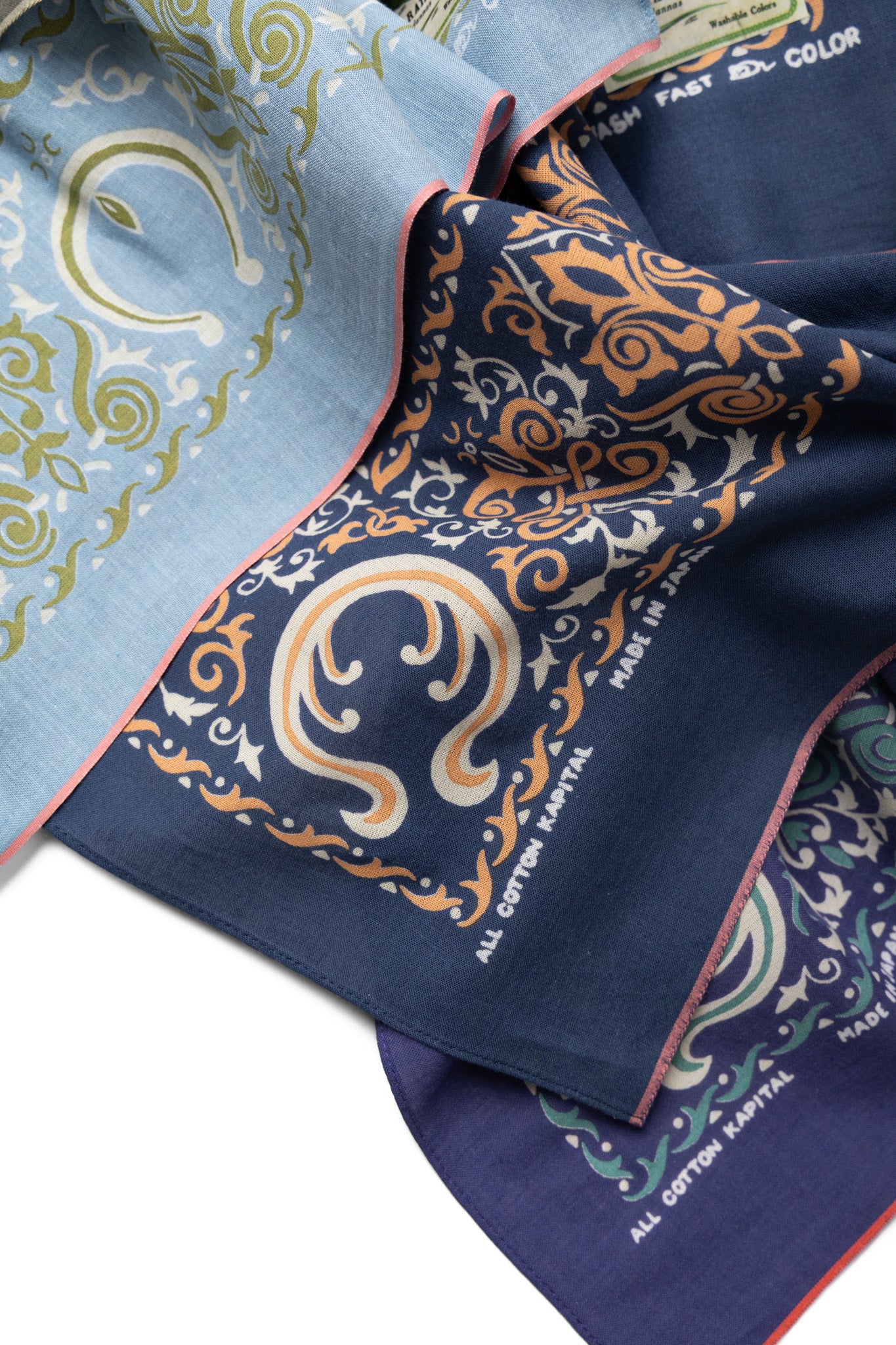 Fastcolor Selvedge Bandana (Antler NAJA) 20x20