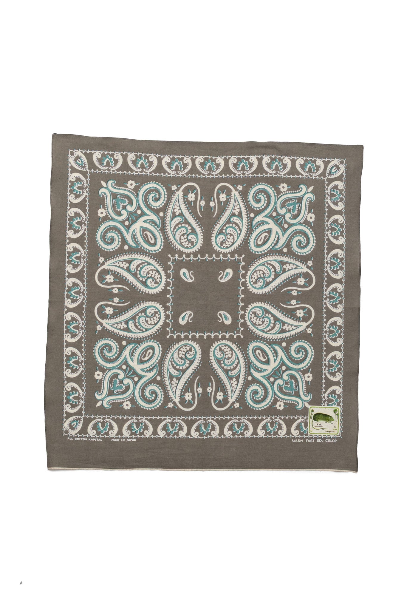 Fastcolor Selvedge Bandana (Paisley) 20x20