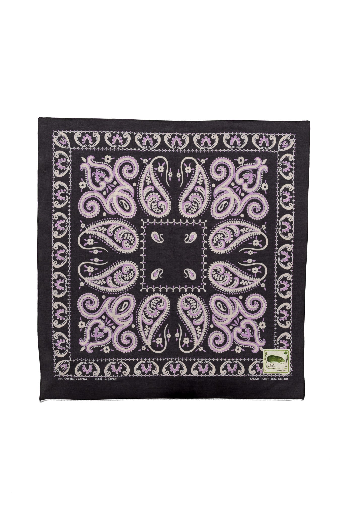 Fastcolor Selvedge Bandana (Paisley) 20x20