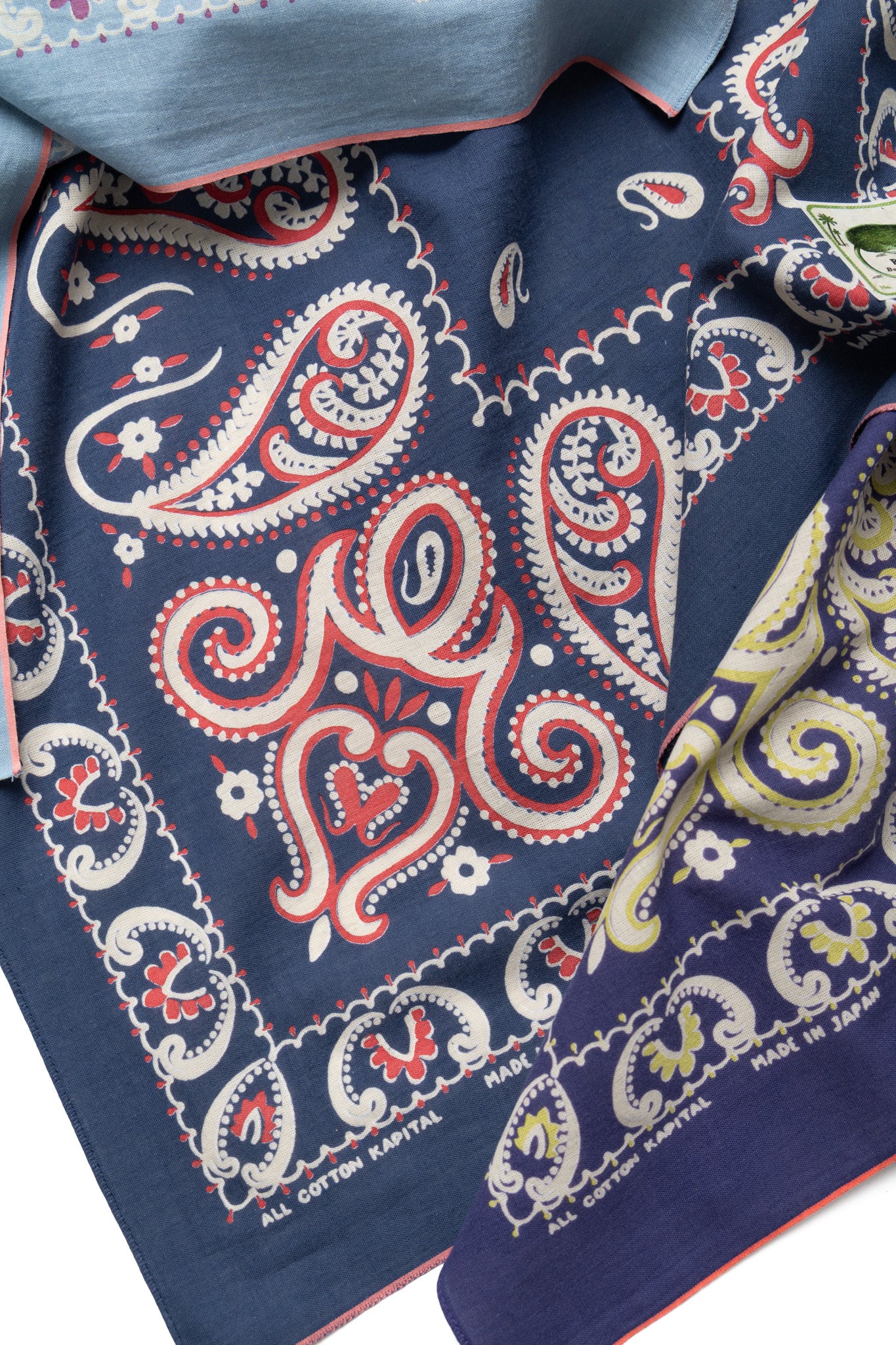 Fastcolor Selvedge Bandana (Paisley) 20x20