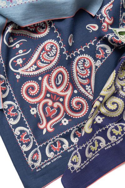 Fastcolor Selvedge Bandana (Paisley) 20x20