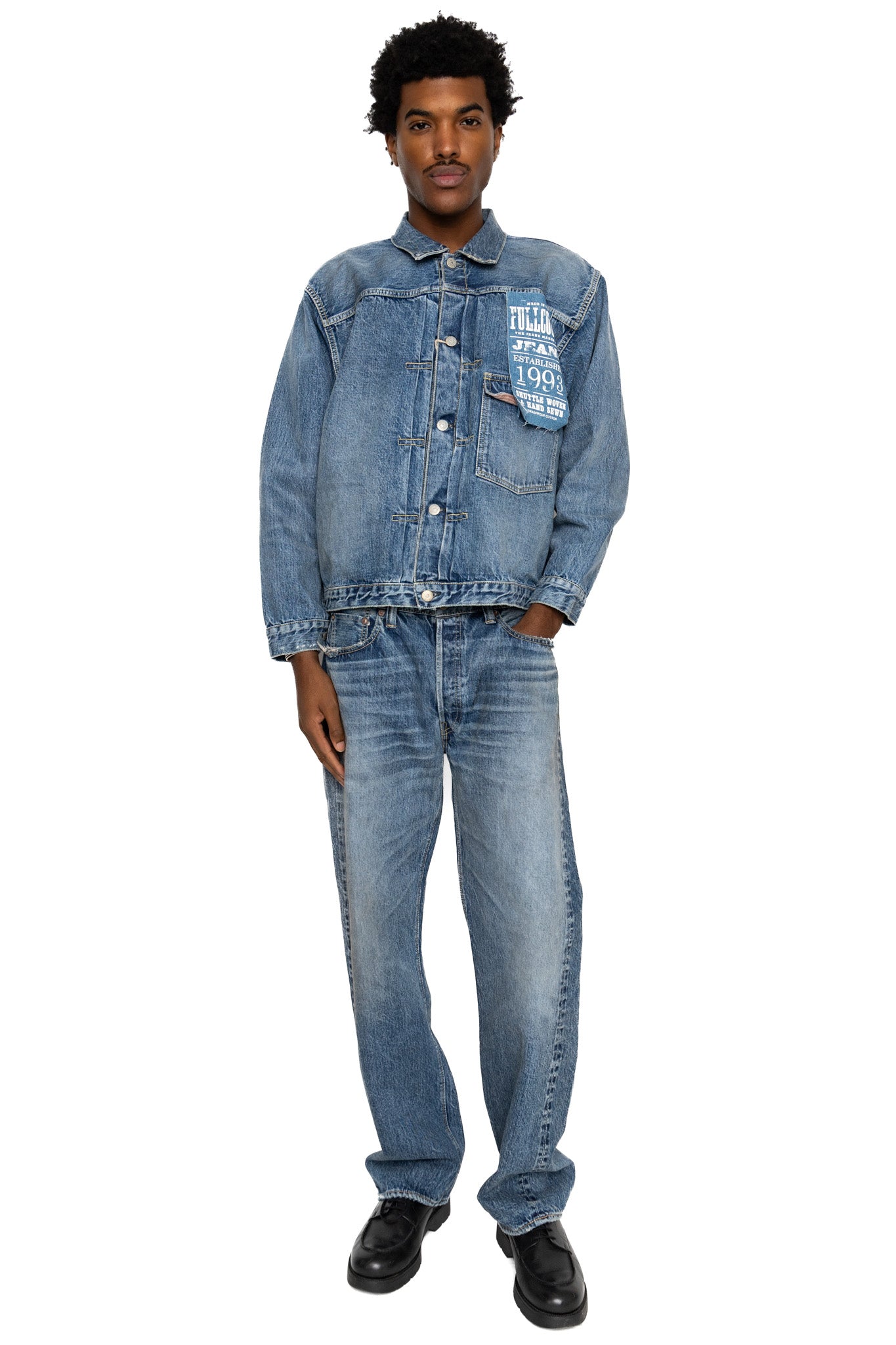 2978-2107US Type 1 Denim Jacket (US Limited) WWll Denim - Dartford