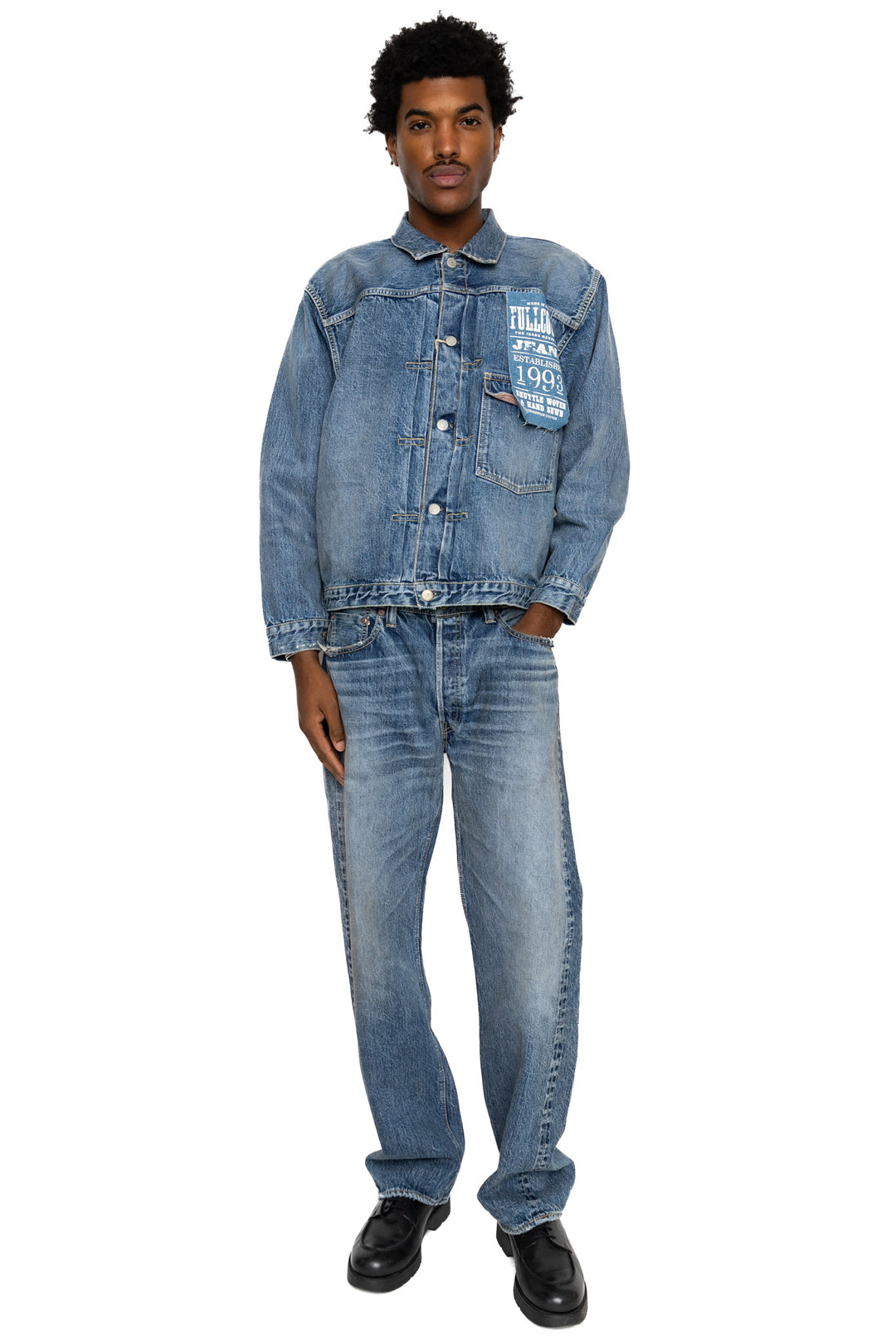 Fullcount 1341-0105US Wide Straight (US Limited) WWll Denim