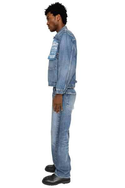 1341-0105US Wide Straight (US Limited) WWll Denim - Dartford