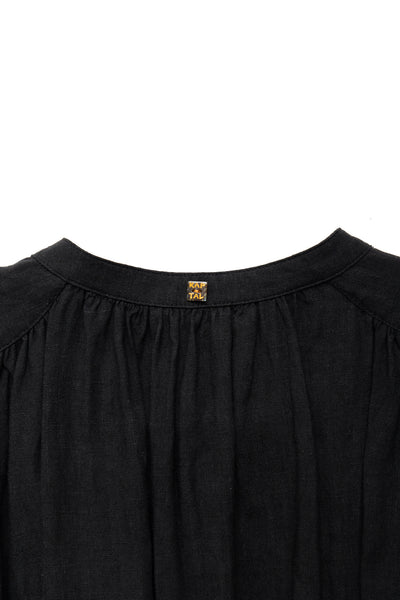 Linen Non-Sleeve GYPSY All-In-One - Black