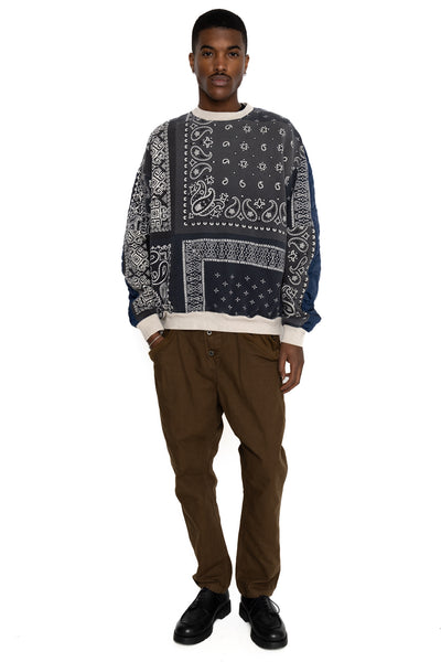 Light Canvas SAROUEL NOUVELLE Pants - Brown Khaki