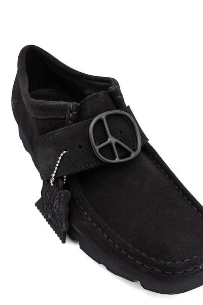NEEDLES Walla Strap Lo - Black Suede