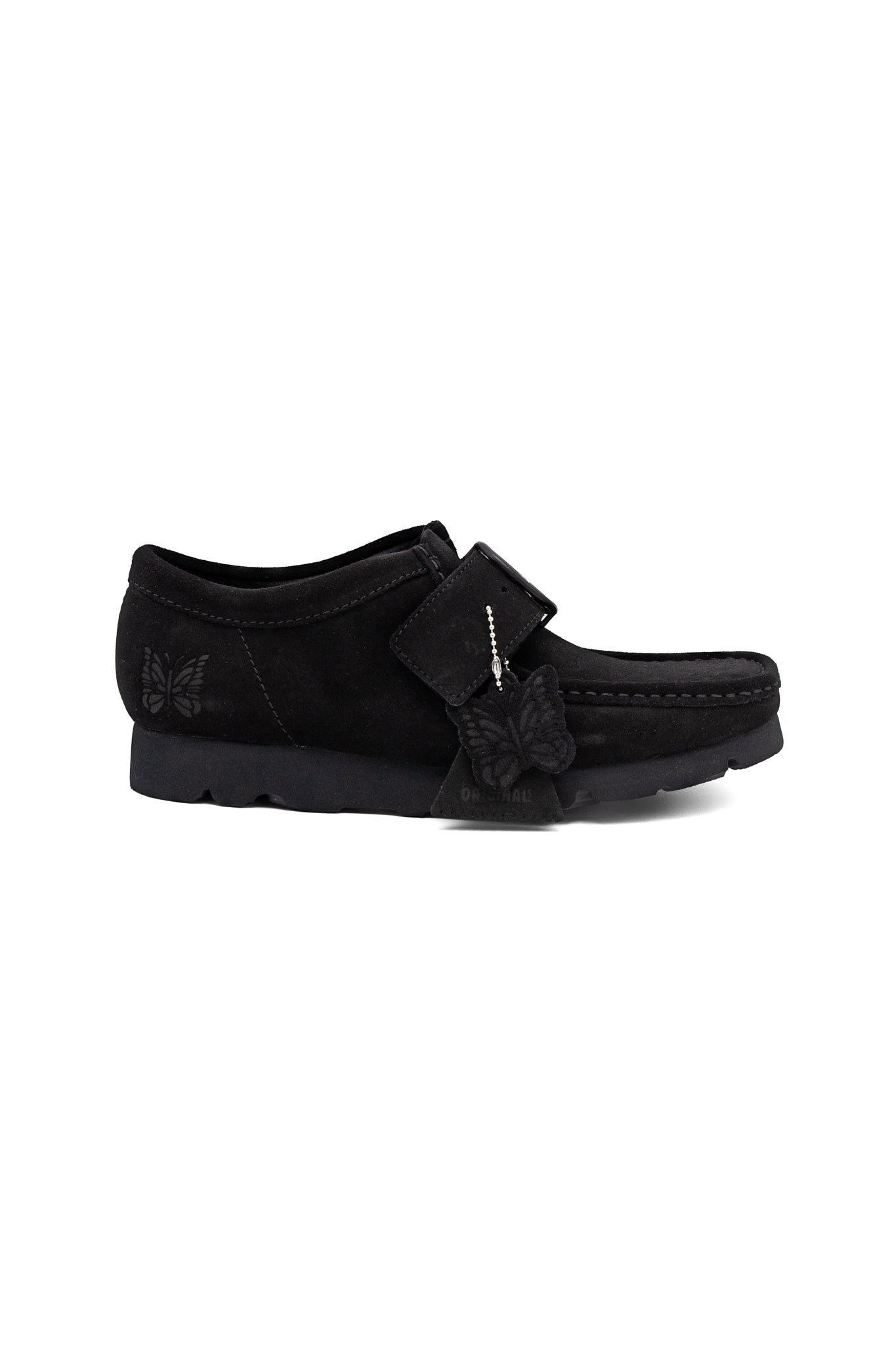 NEEDLES Walla Strap Lo - Black Suede