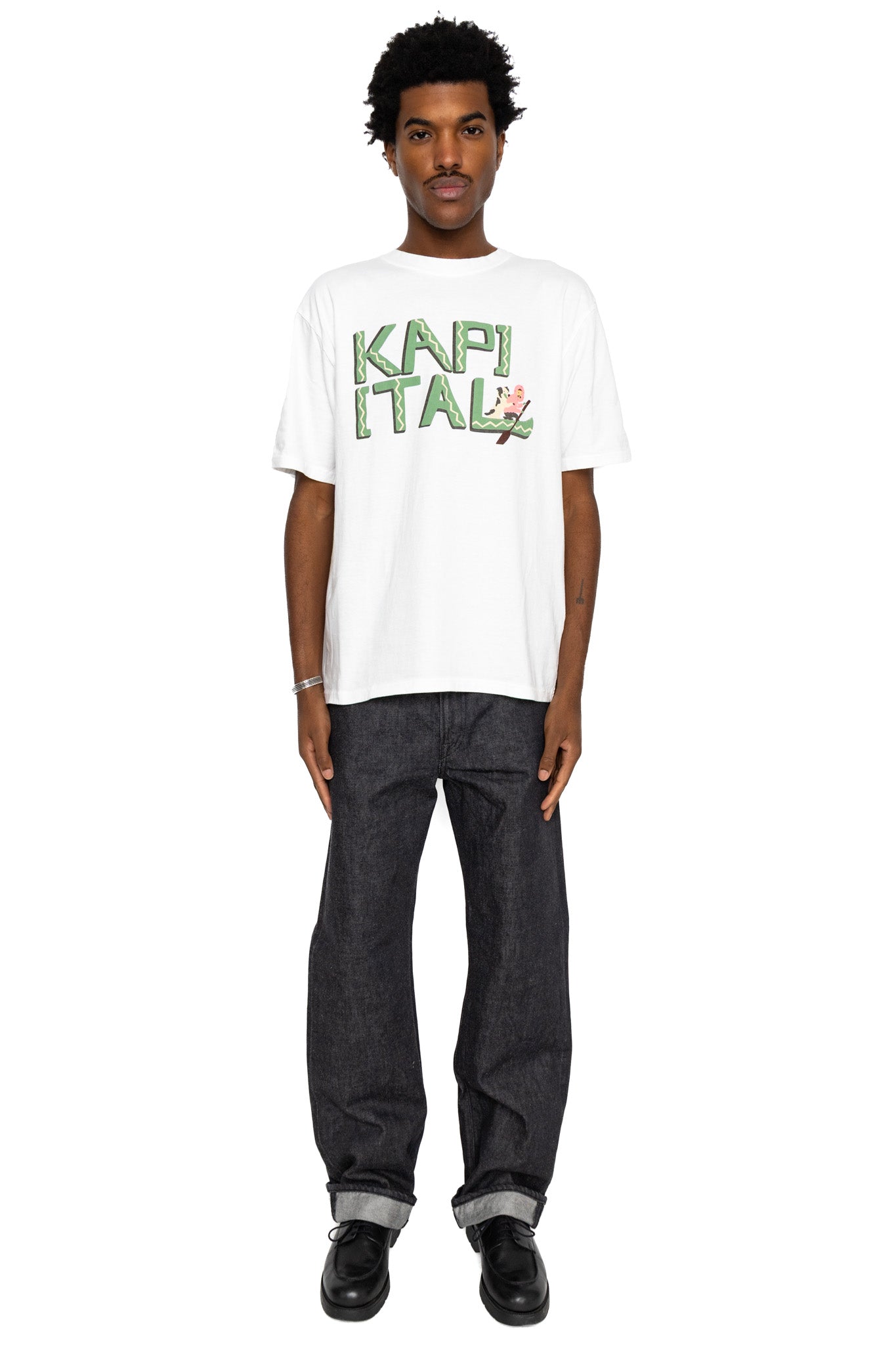 20/- Jersey Crew T (CANOE KAPITAL) - Green