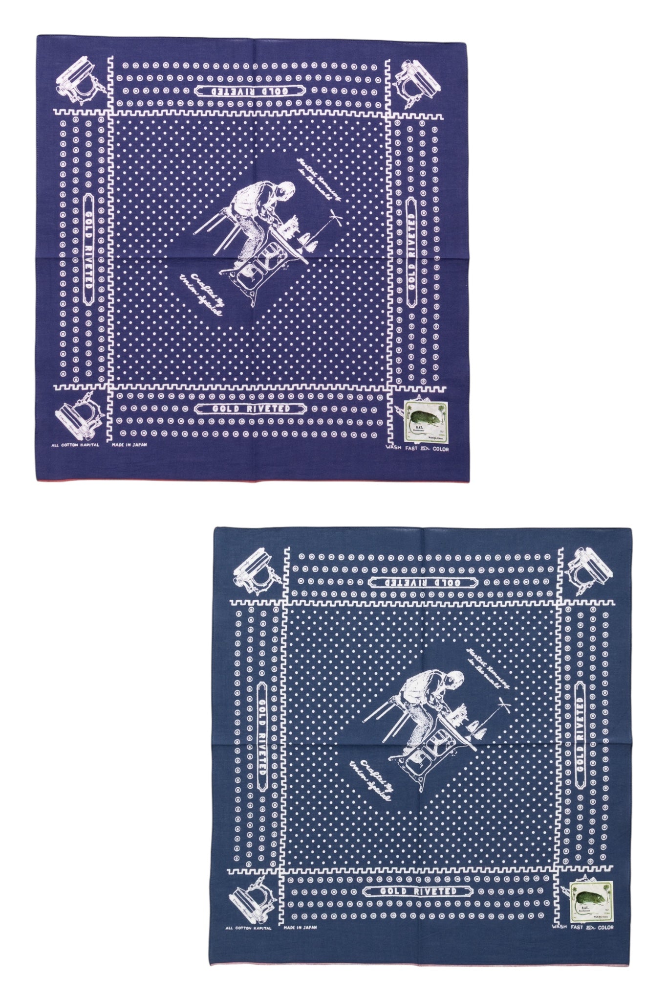Fastcolor Selvedge Bandana (UNION MASTER)