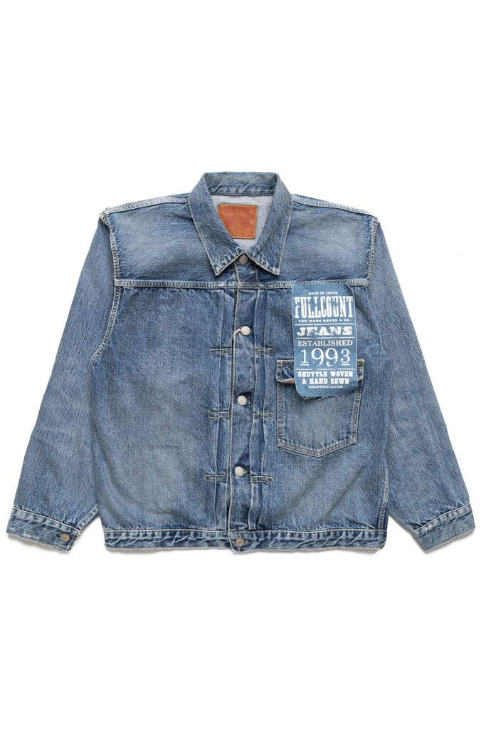 Fullcount 2978-2107US Type 1 Denim Jacket (US Limited) WWll Denim