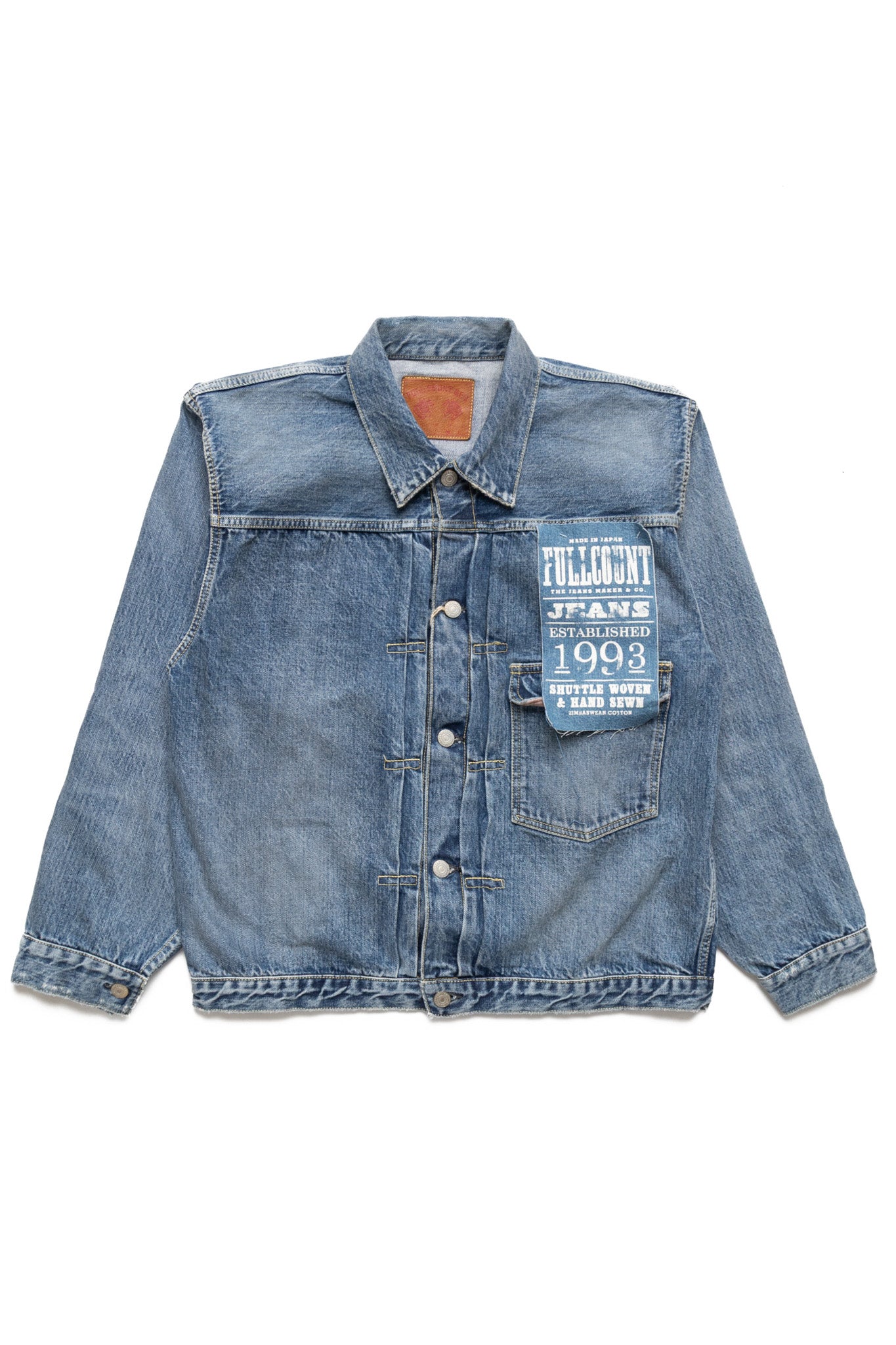2978-2107US Type 1 Denim Jacket (US Limited) WWll Denim - Dartford