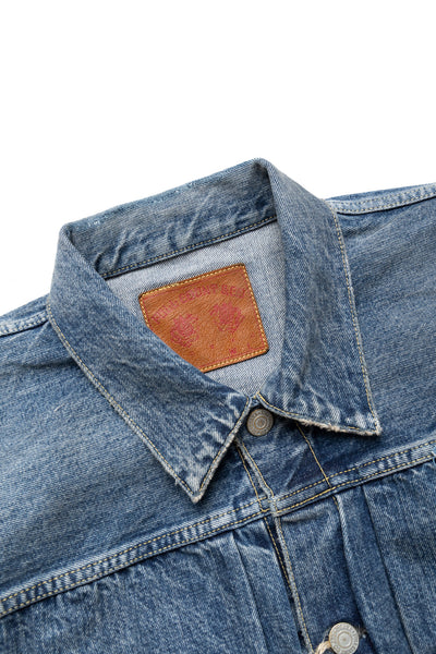 2978-2107US Type 1 Denim Jacket (US Limited) WWll Denim - Dartford