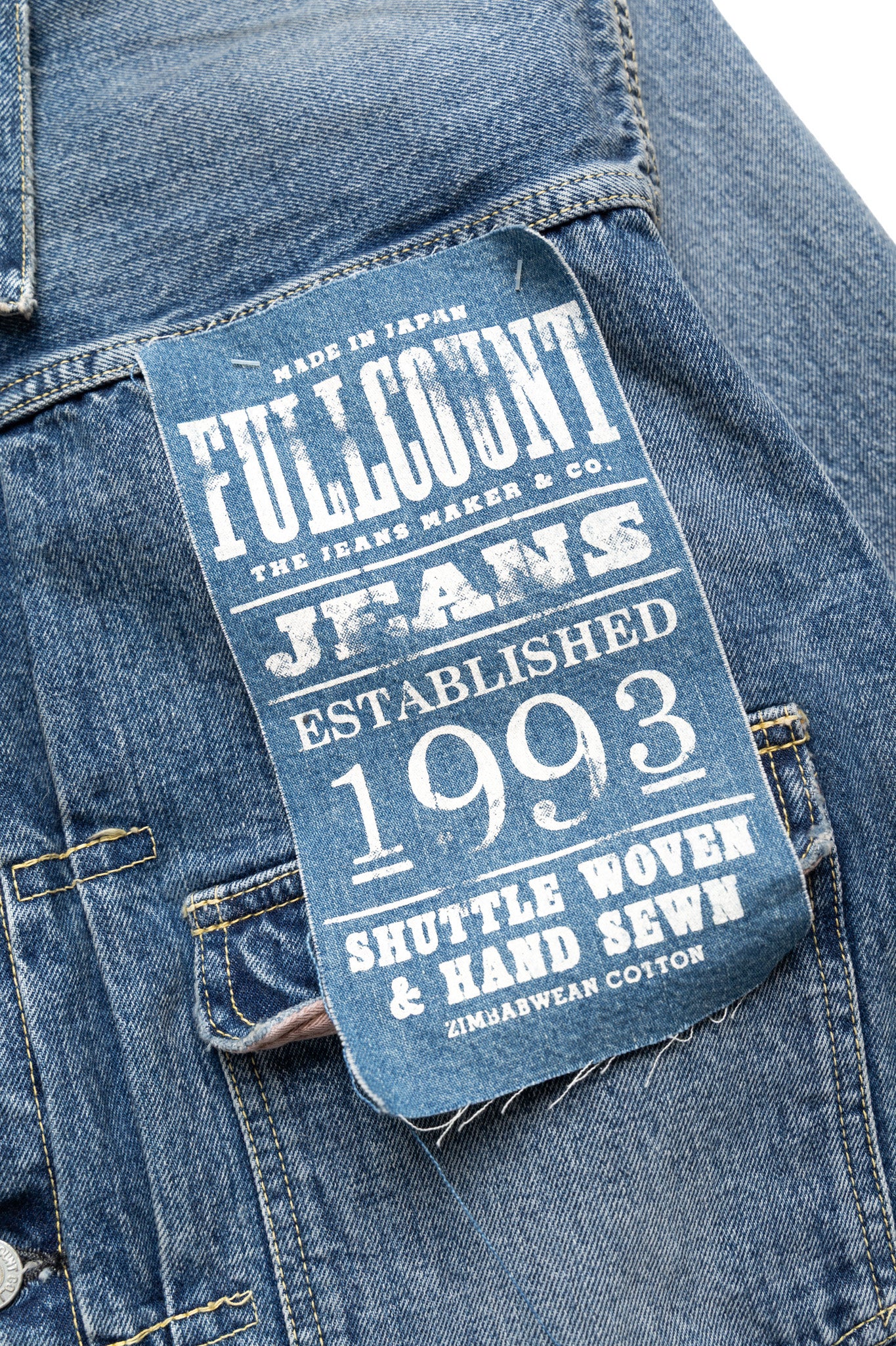 2978-2107US Type 1 Denim Jacket (US Limited) WWll Denim - Dartford