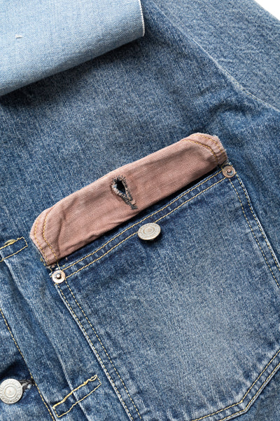 2978-2107US Type 1 Denim Jacket (US Limited) WWll Denim - Dartford