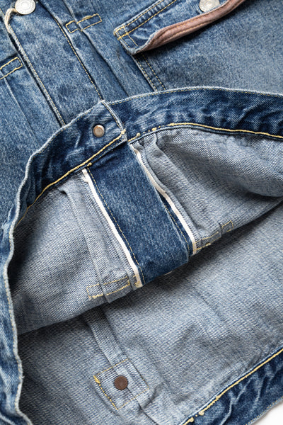 2978-2107US Type 1 Denim Jacket (US Limited) WWll Denim - Dartford