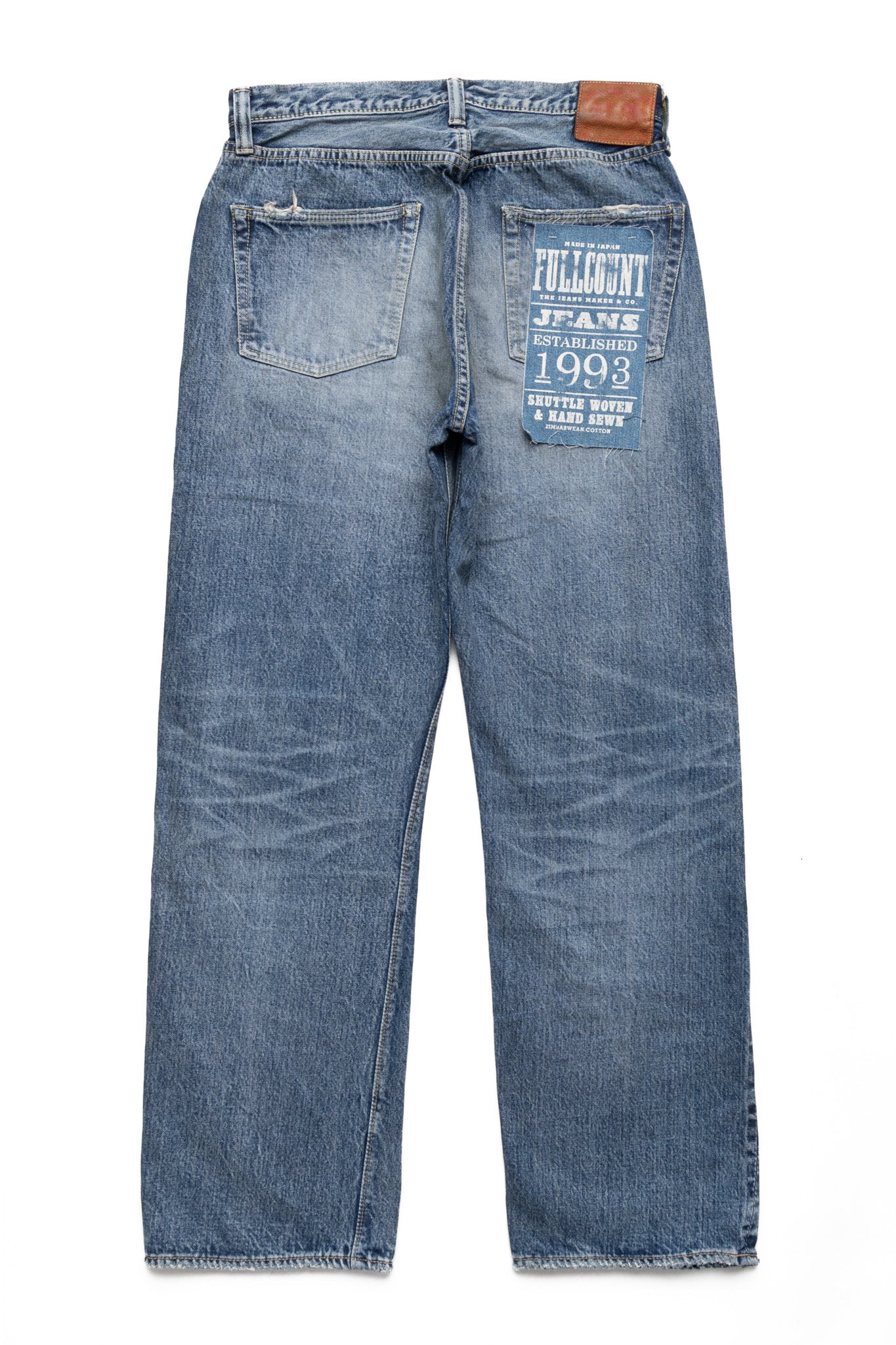 1341-0105US Wide Straight (US Limited) WWll Denim - Dartford