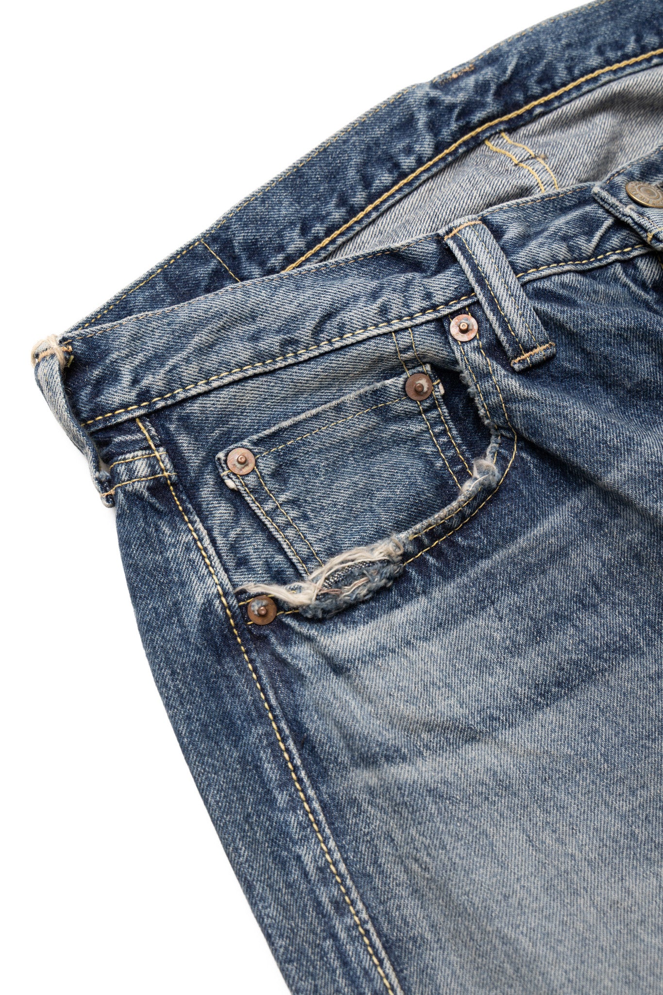 1341-0105US Wide Straight (US Limited) WWll Denim - Dartford