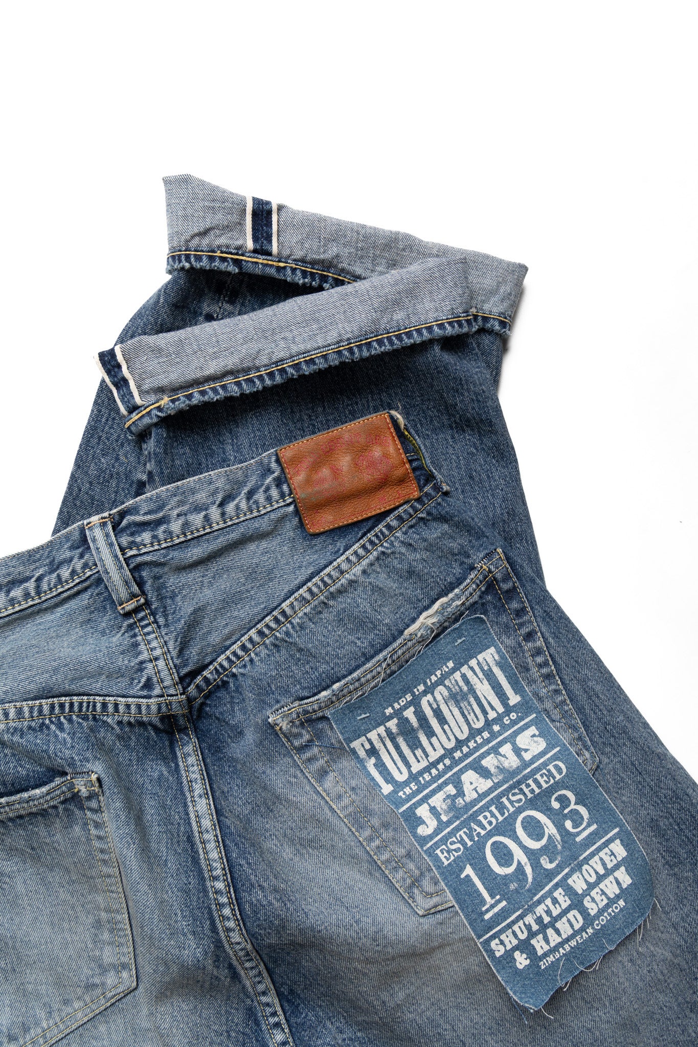 1341-0105US Wide Straight (US Limited) WWll Denim - Dartford