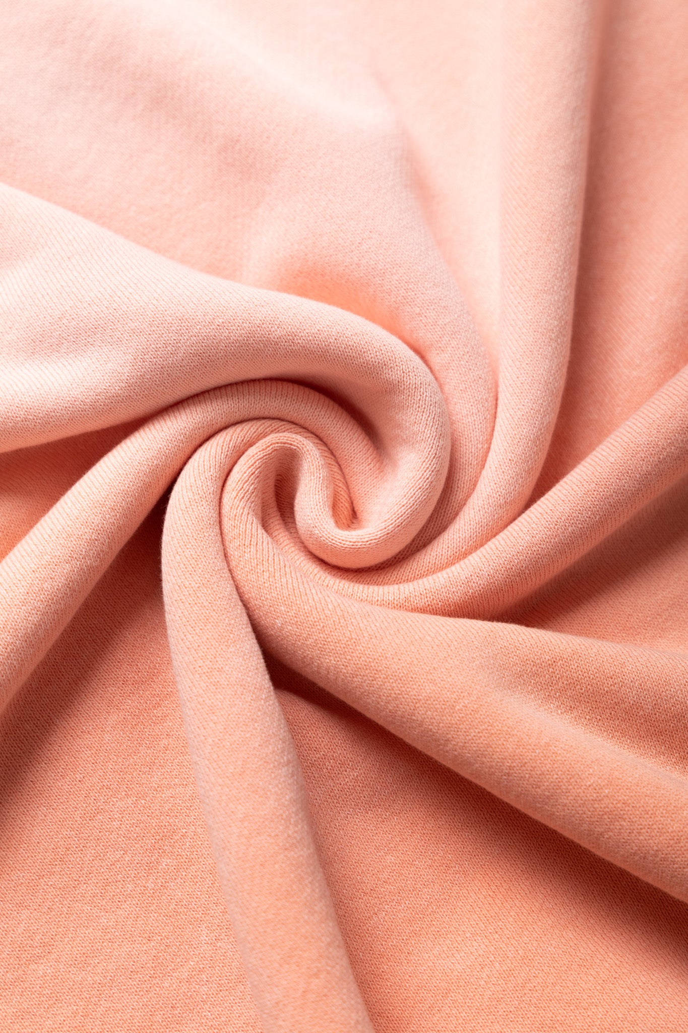 Fading Raglan Sleeve Sweatshirt - Salmon Pink