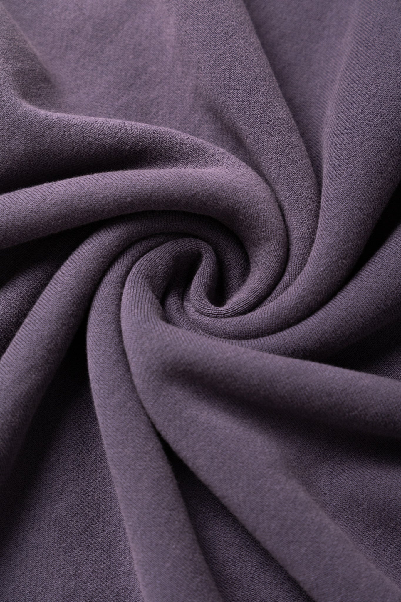 Fading Raglan Sleeve Sweatshirt - Egg Plant