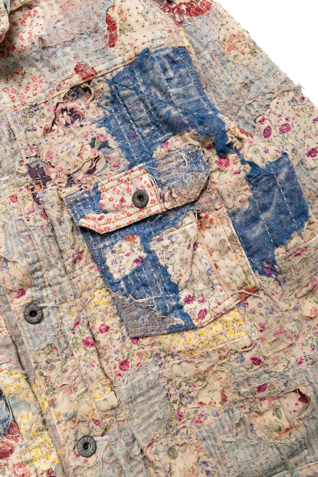 Kapital CHANPETRE BORO SPRING 1st JKT - Grey Beige – BLUE IN GREEN