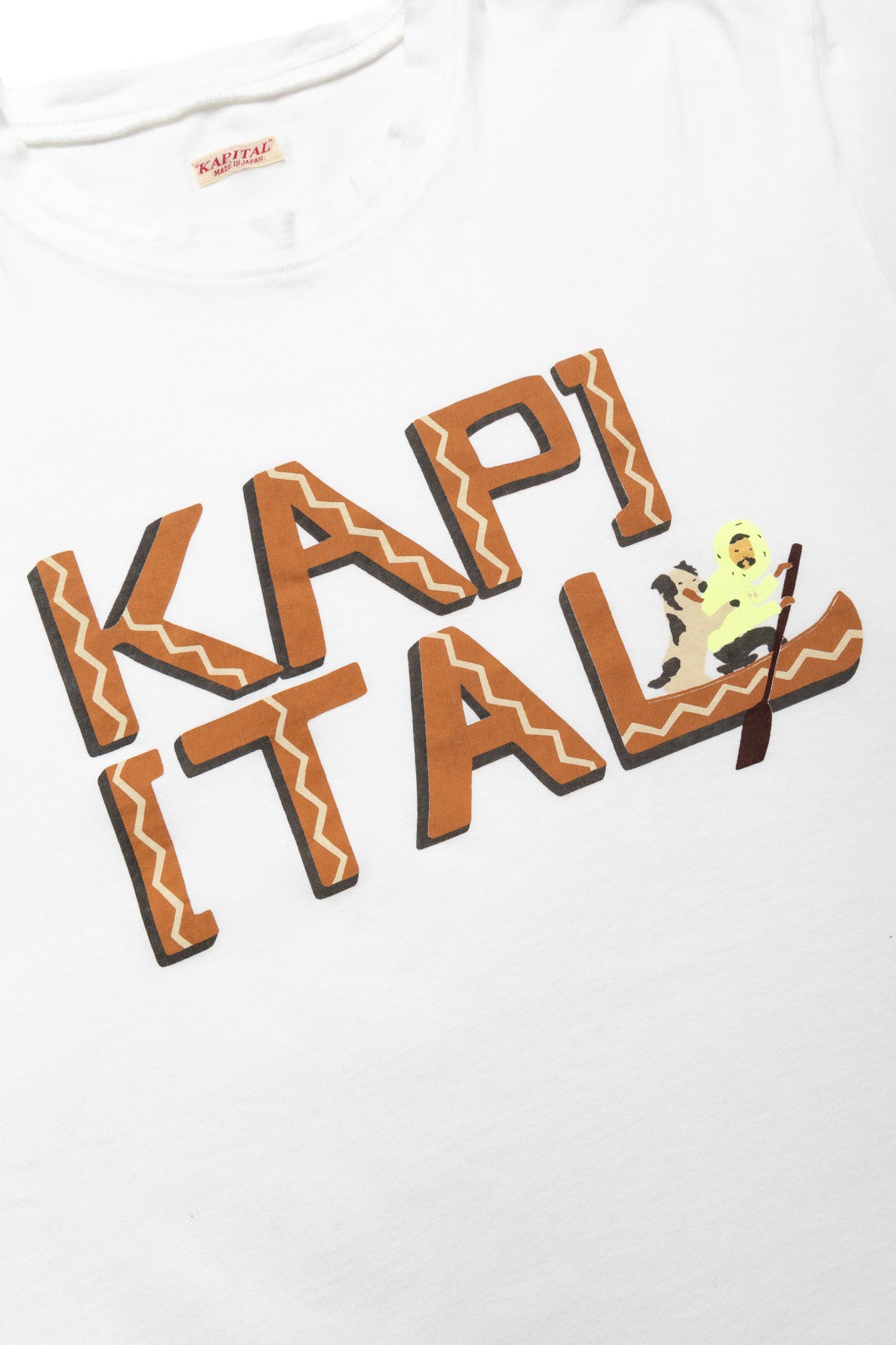 20/- Jersey Crew T (CANOE KAPITAL) - Brick