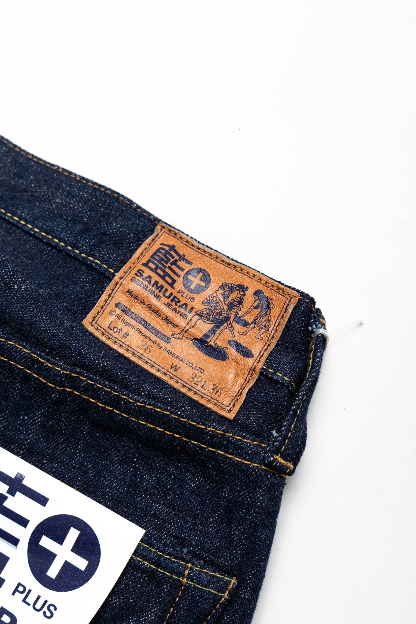 S500AX-NTA Indigo x Natural Indigo Regular Straight