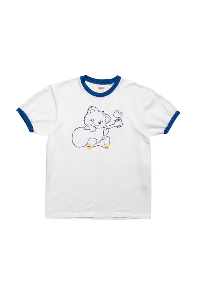 20/- Jersey RINGER T (Little Bear & Harmony) - Blue