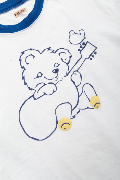 20/- Jersey RINGER T (Little Bear & Harmony) - Blue